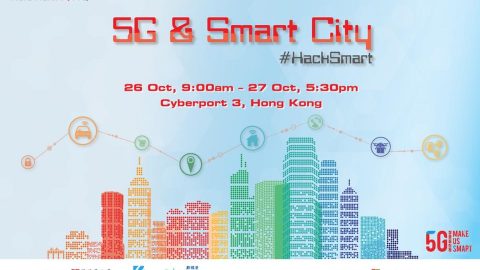 An advert for The SmarTone Hackathon 2019 Hong Kong