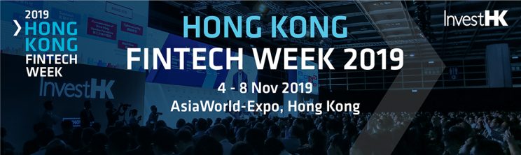 An image advertising the Hong Kong Fintech Week 2019