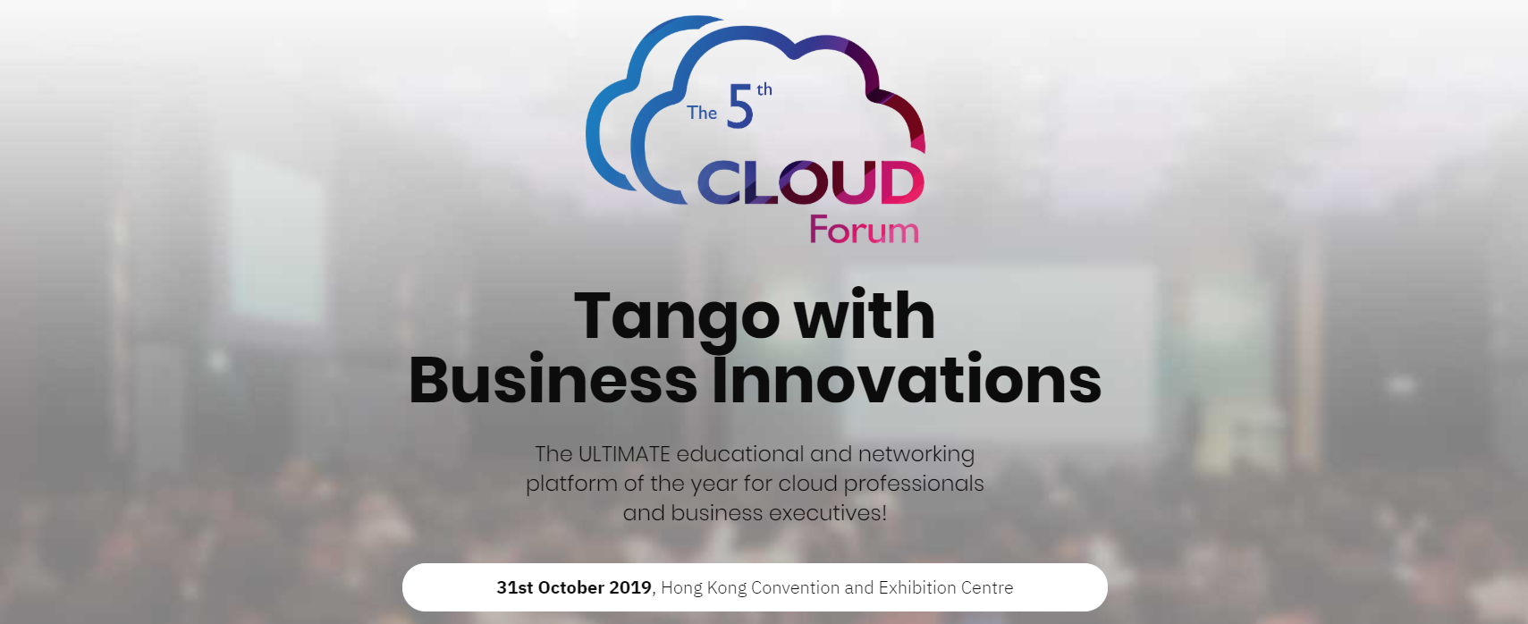 The 5th Cloud Forum - Educational And Networking Platform For Cloud ...