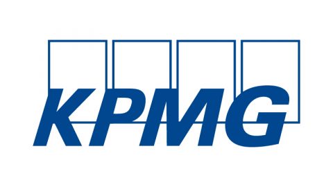 KPMG Blue Logo on White