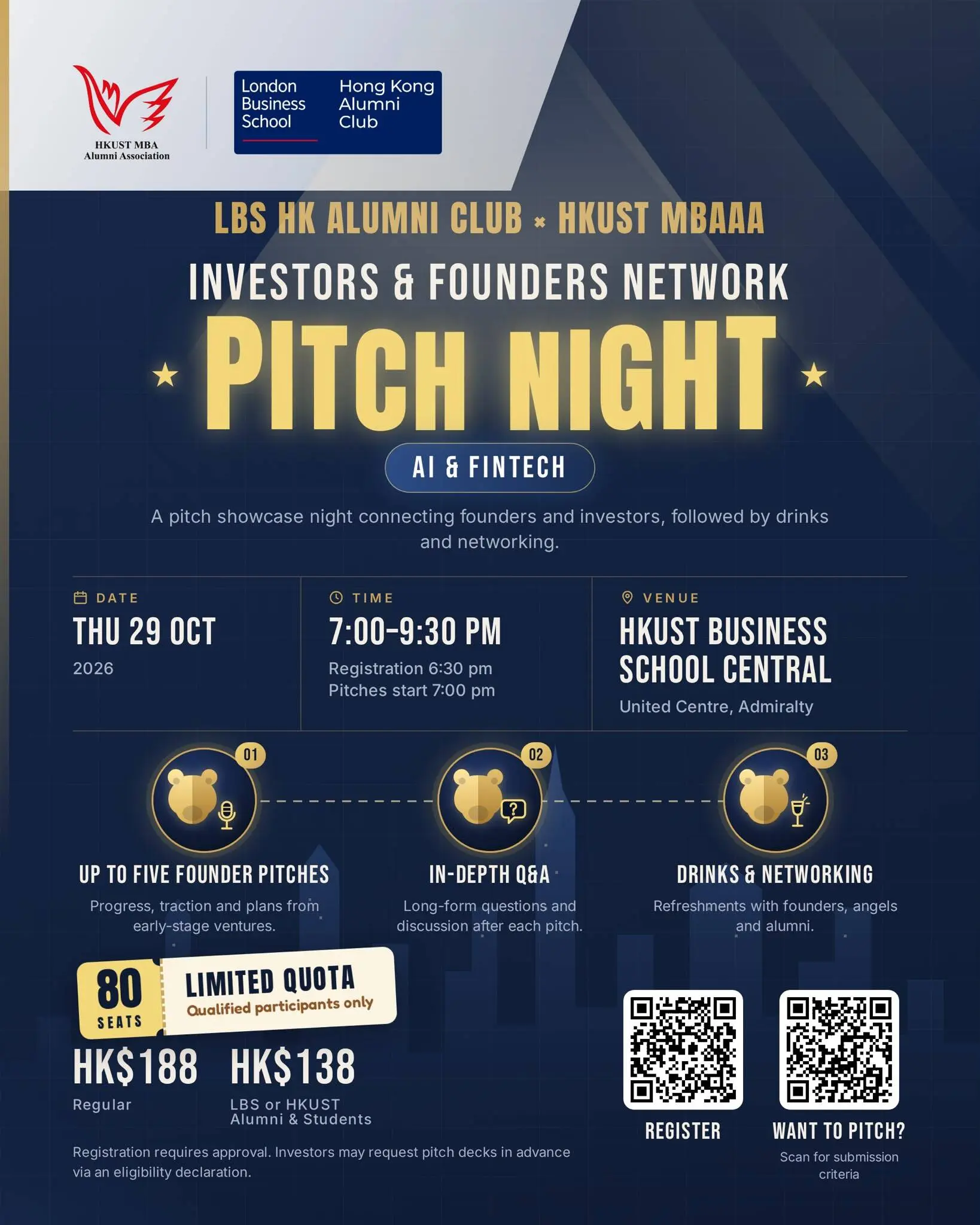 London Business School Alumni x HKUST Alumni: AI & FIntech Pitch Night